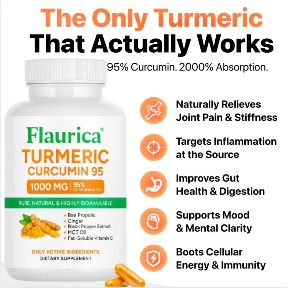 Flaurica® Turmeric Curcumin 95
