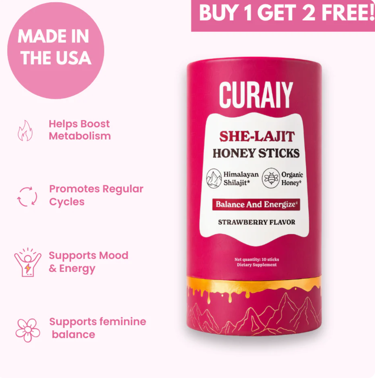 SHE-Lajit Honey Sticks