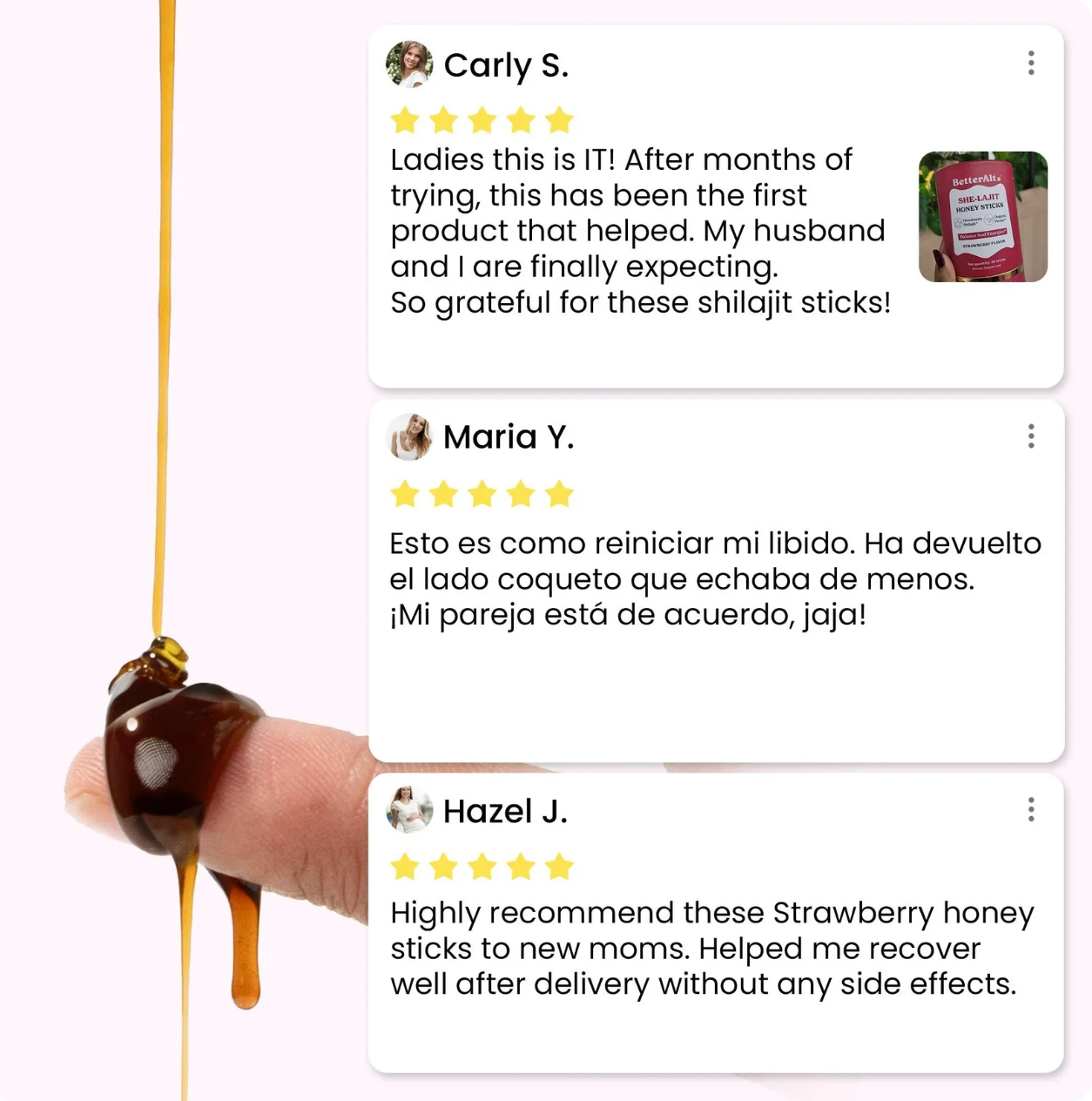 SHE-Lajit Honey Sticks