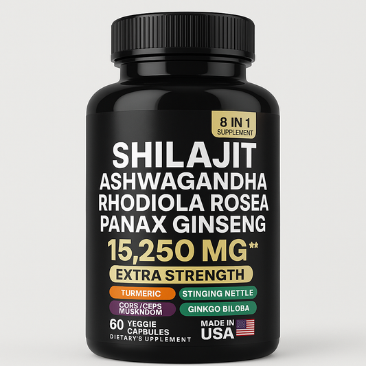 Flaurica® Shilajit Capsules Extra Strength