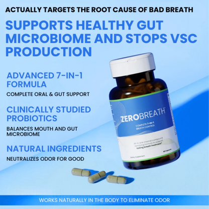 ZeroBreath™ - Stop Bad Breath From Within