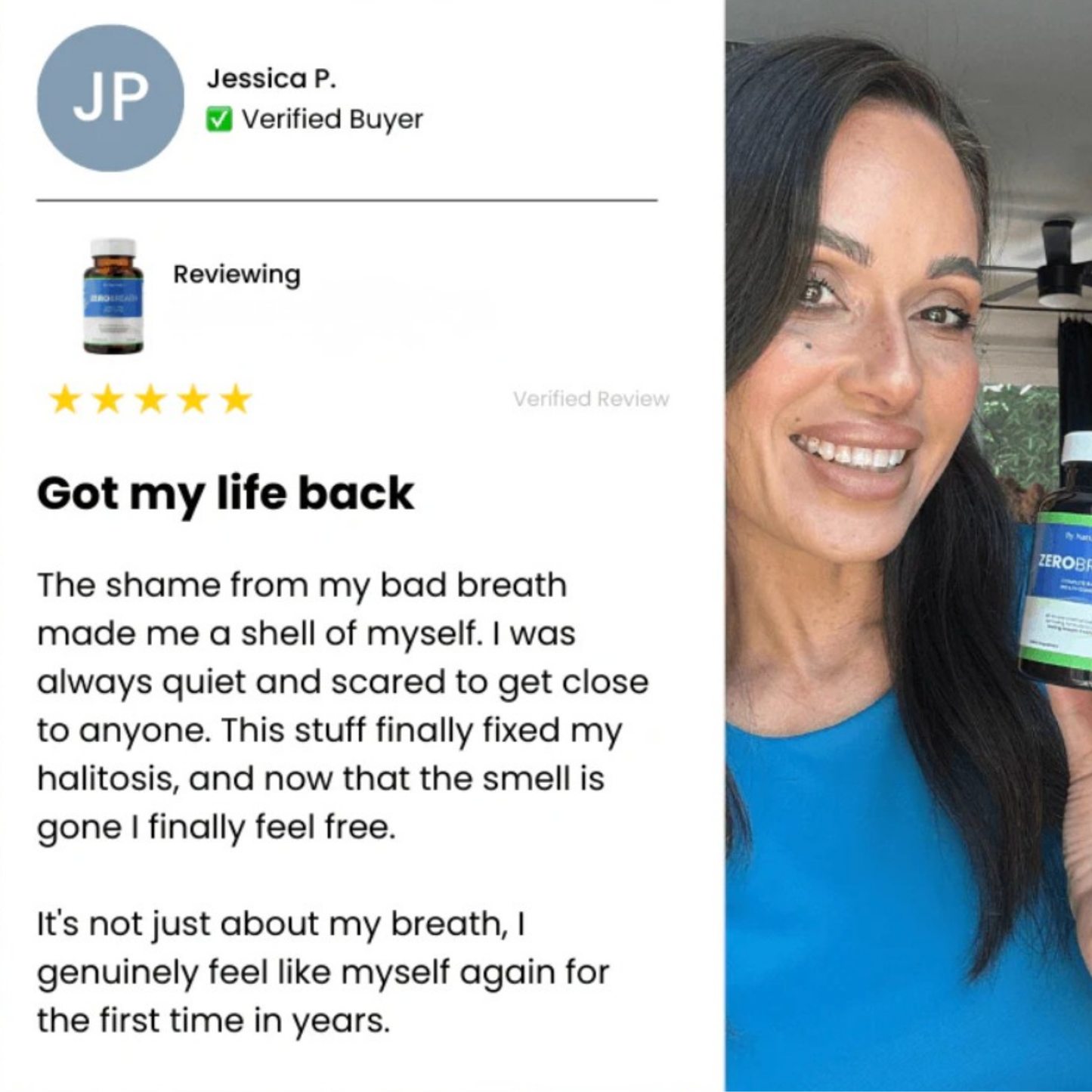 ZeroBreath™ - Stop Bad Breath From Within