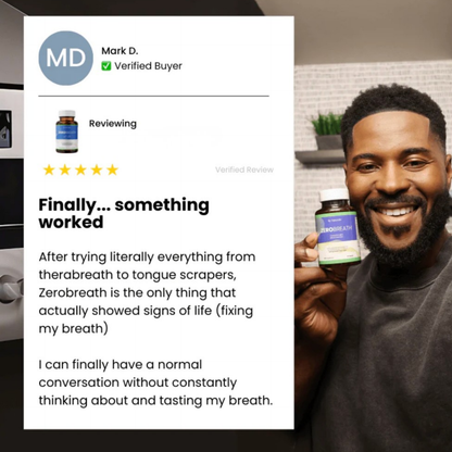 ZeroBreath™ - Stop Bad Breath From Within