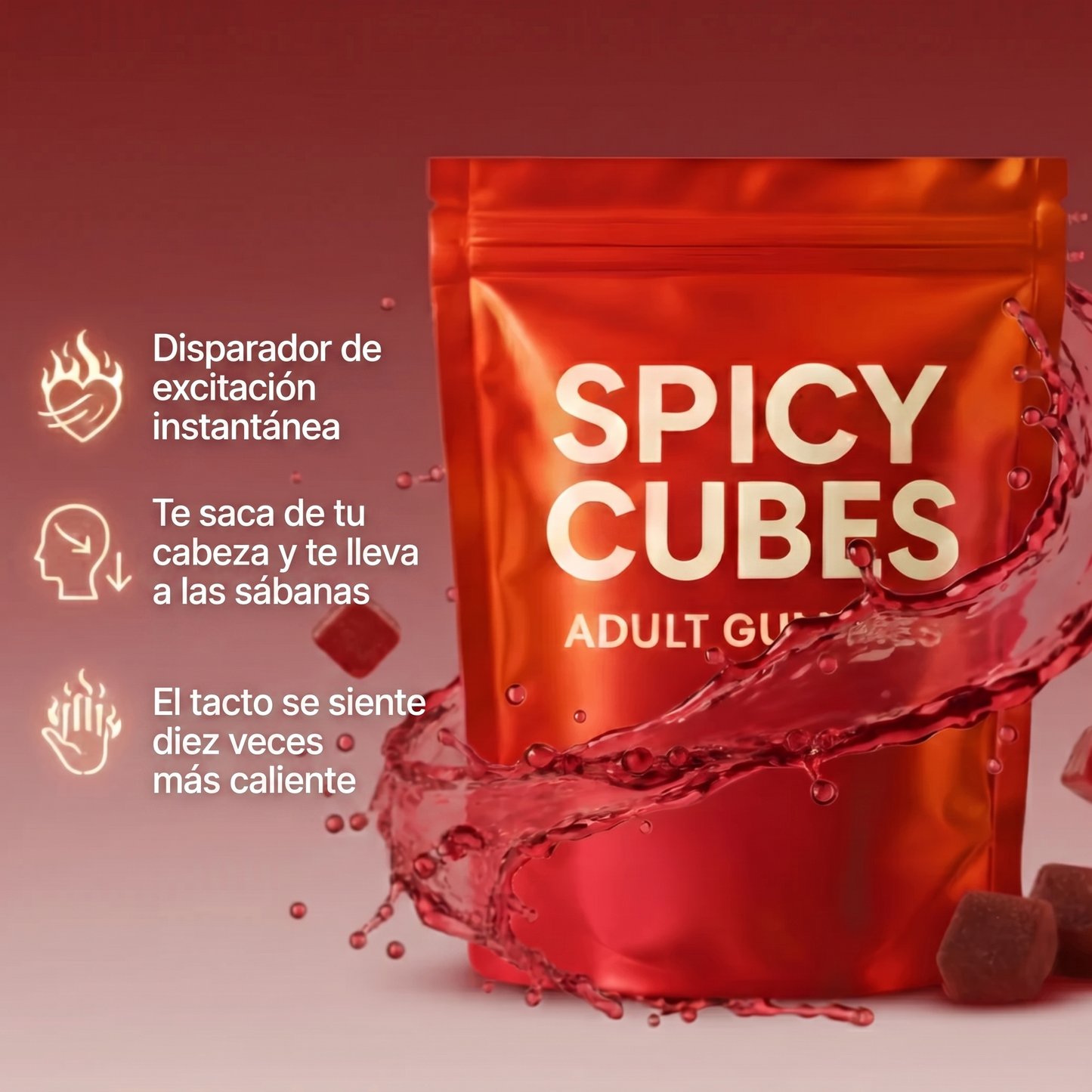 Spicy Cubes - Gominolas Para Adultos