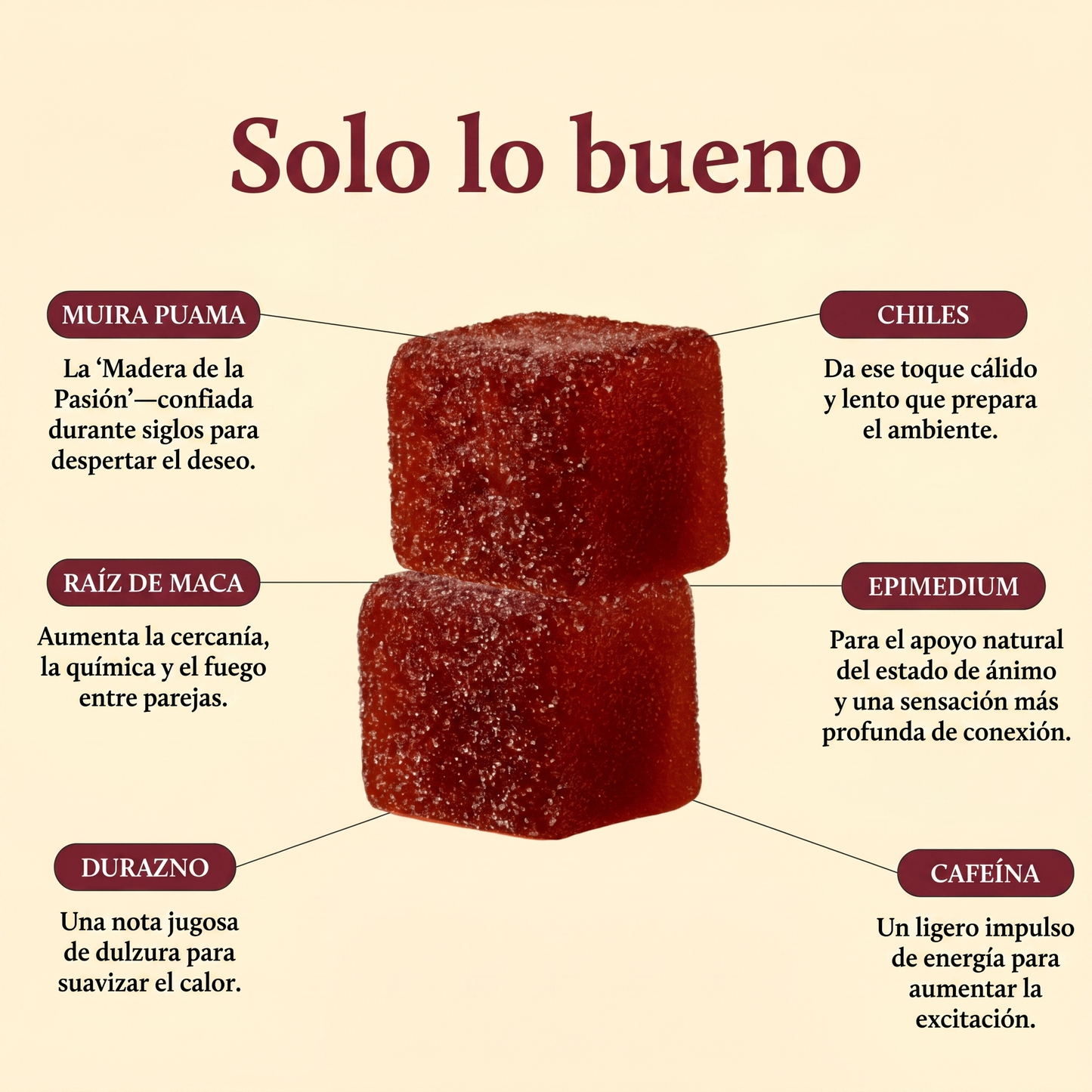 Spicy Cubes - Gominolas Para Adultos